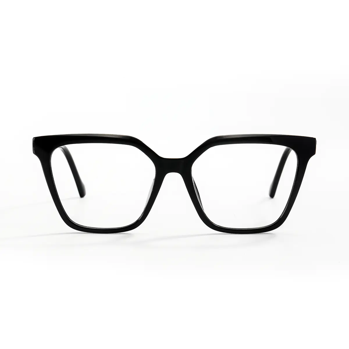 Geometric Black Eyeglasses