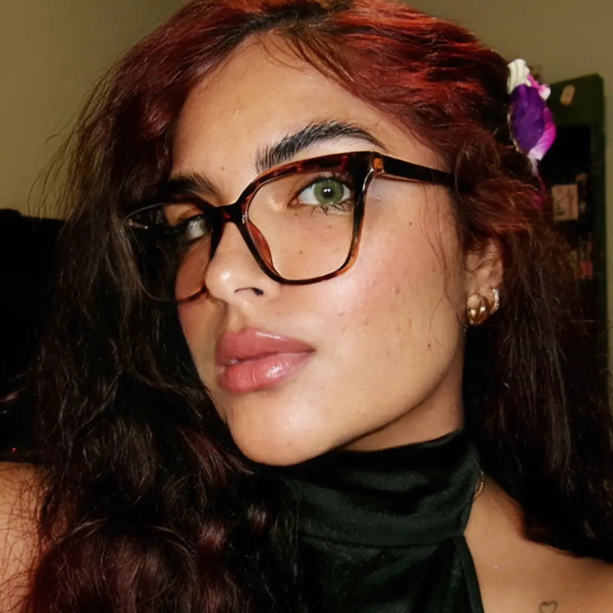Geometric Tortoiseshell Eyeglasses