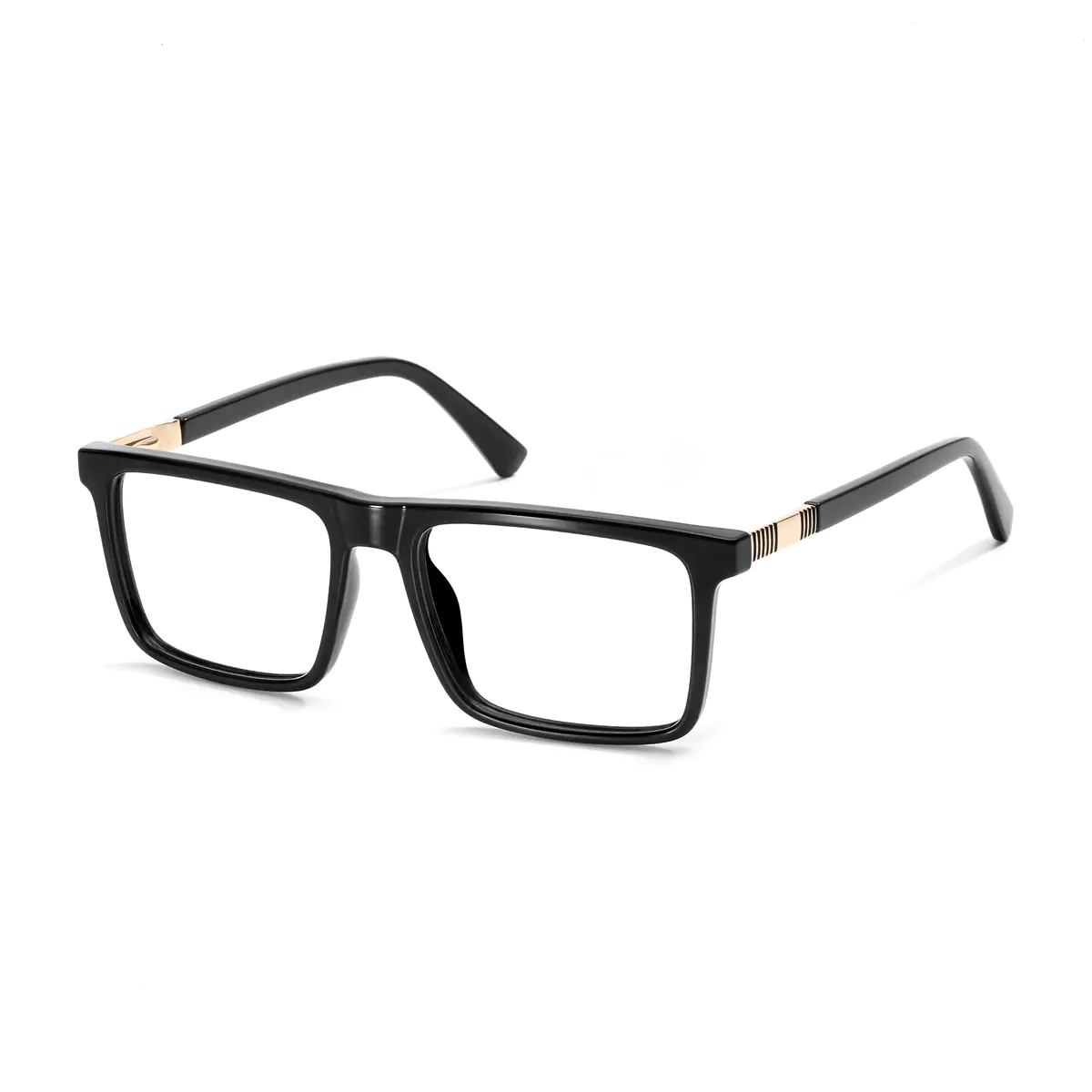 Rectangle Black Eyeglasses
