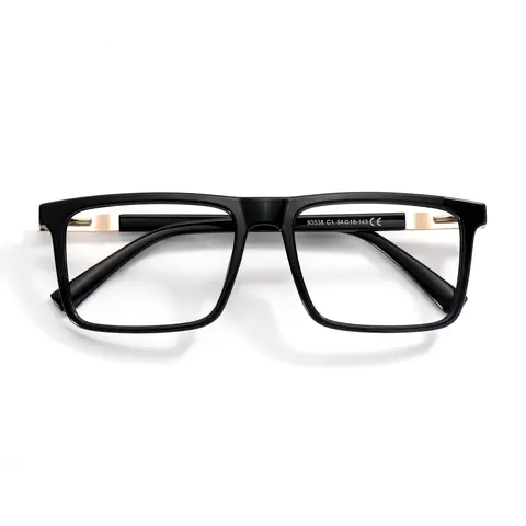 Rectangle Black Eyeglasses