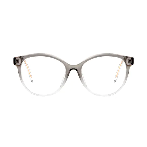 Oval Transparent Gray