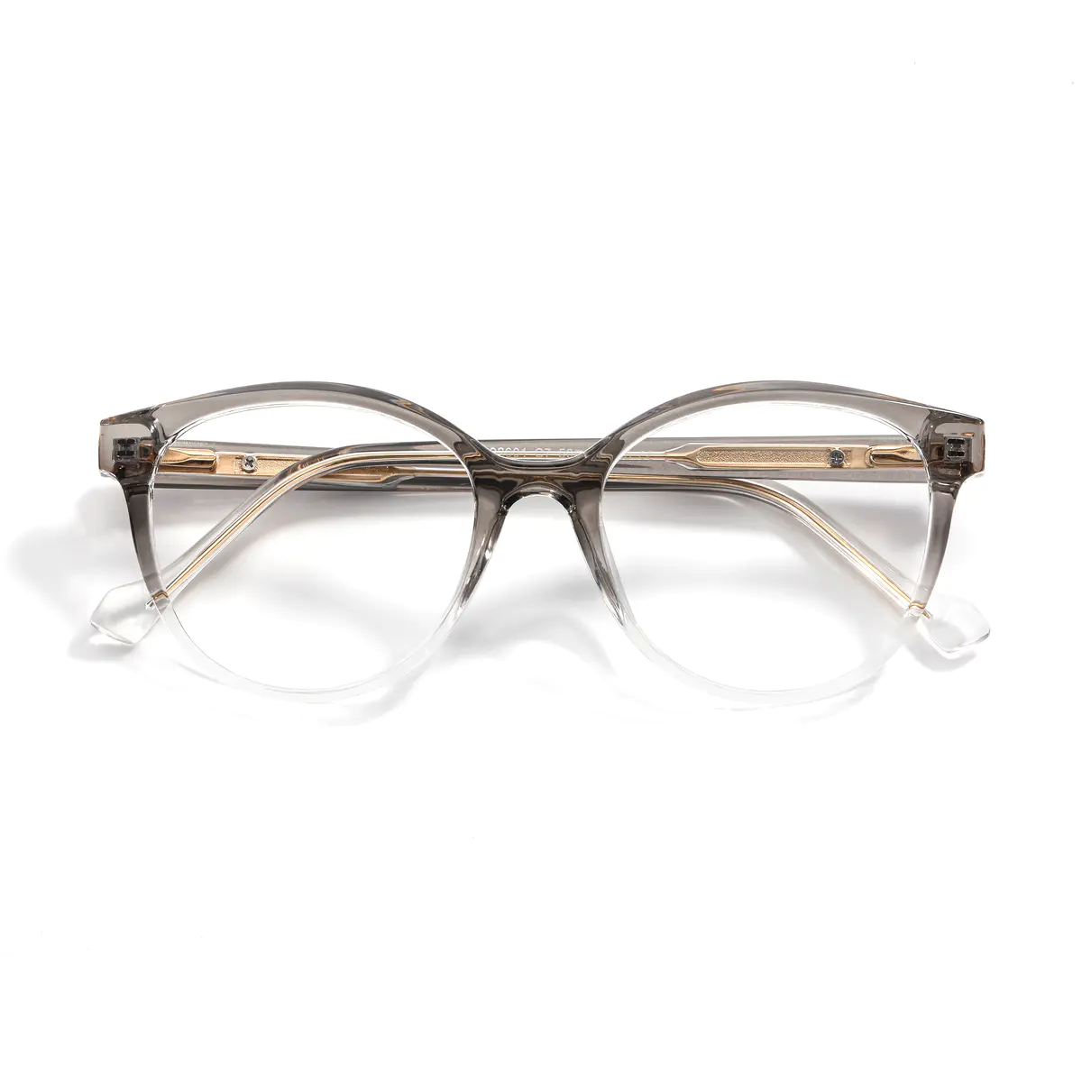 Oval Transparent Gray