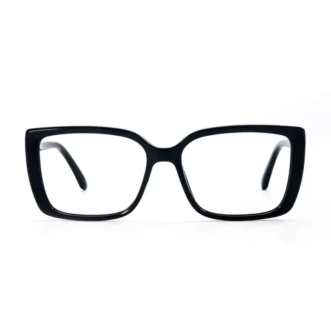 Rectangle Black Eyeglasses
