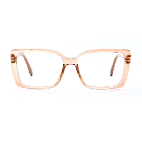 Rectangle Transparent Amber