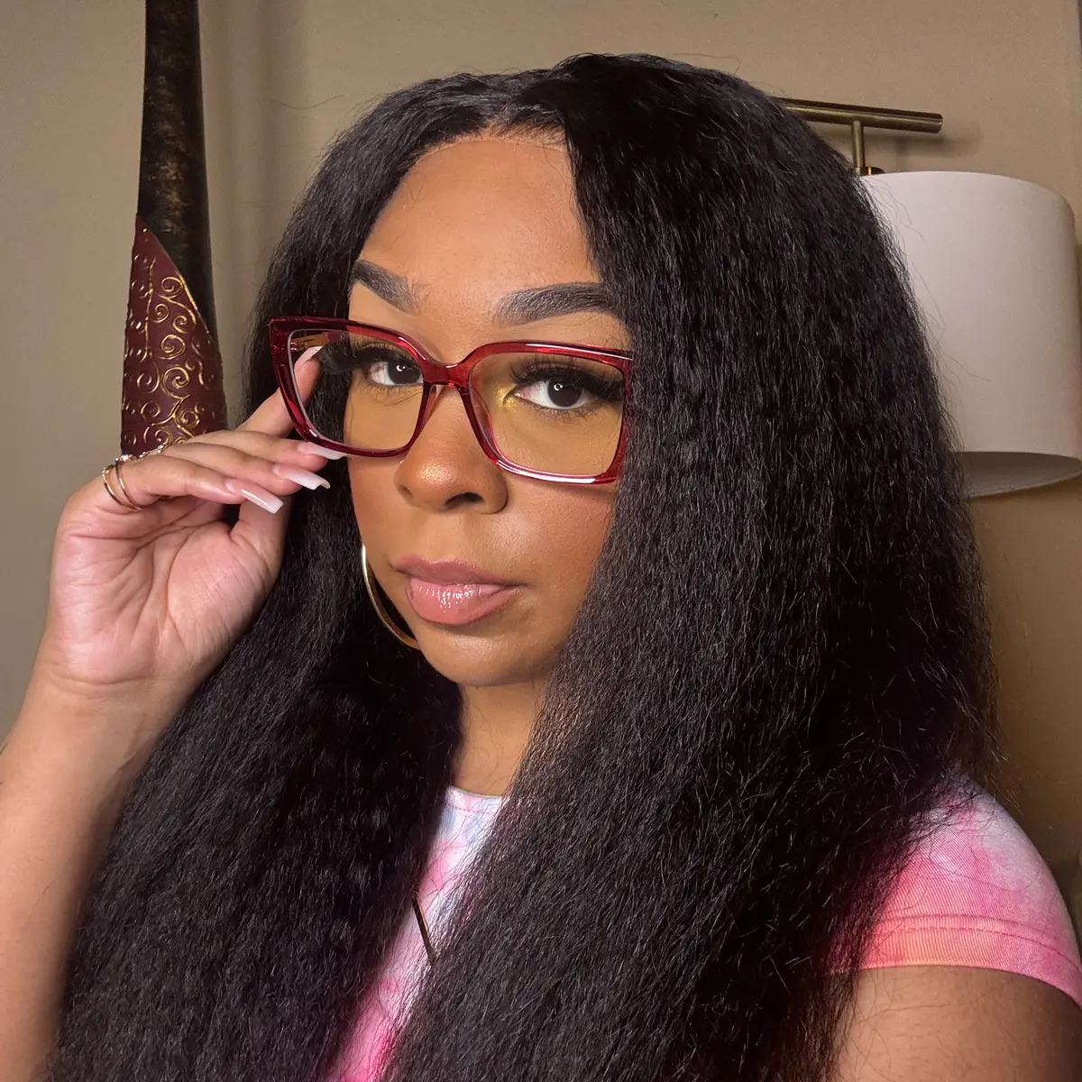 Rectangle Transparent Red