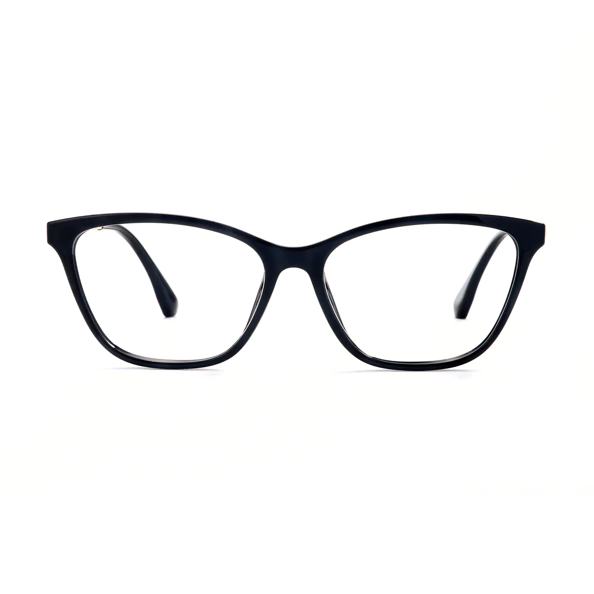 Oval Black Eyeglasses