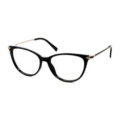 Oval Black Eyeglasses