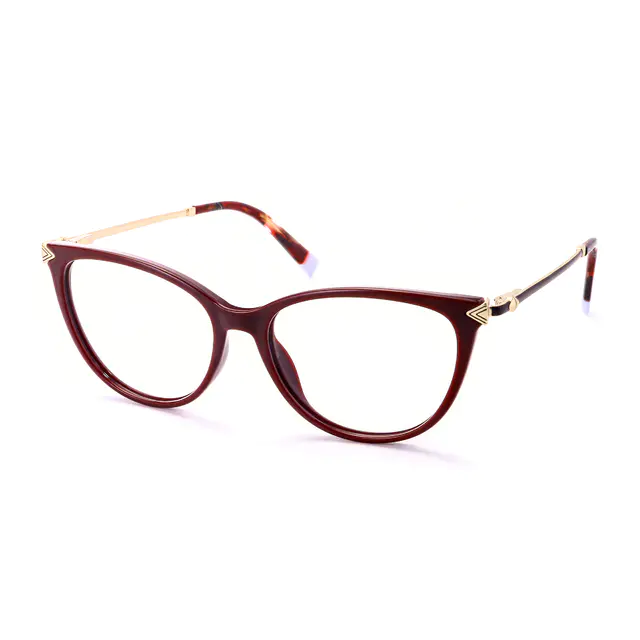 Oval Wine Eyeglasses