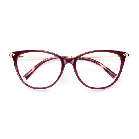 Oval Wine Eyeglasses