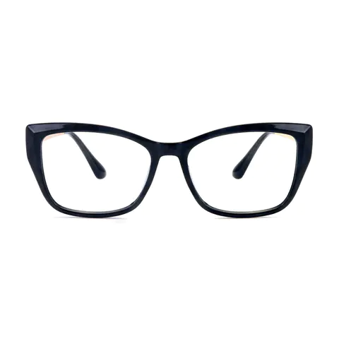 Square Black Eyeglasses