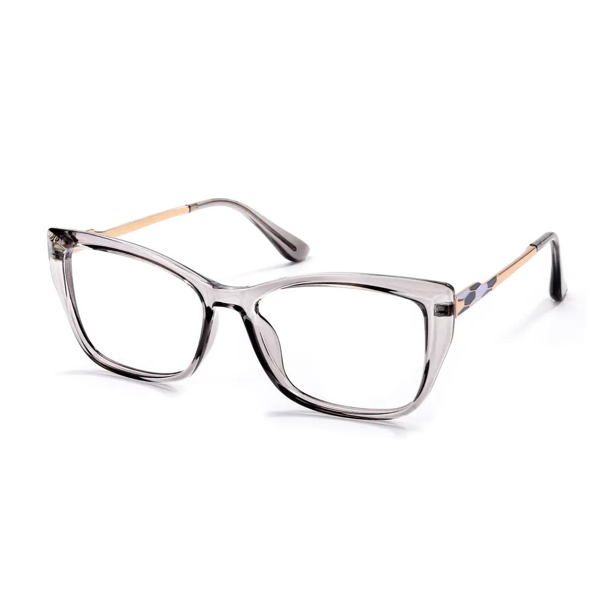 Square Transparent Gray