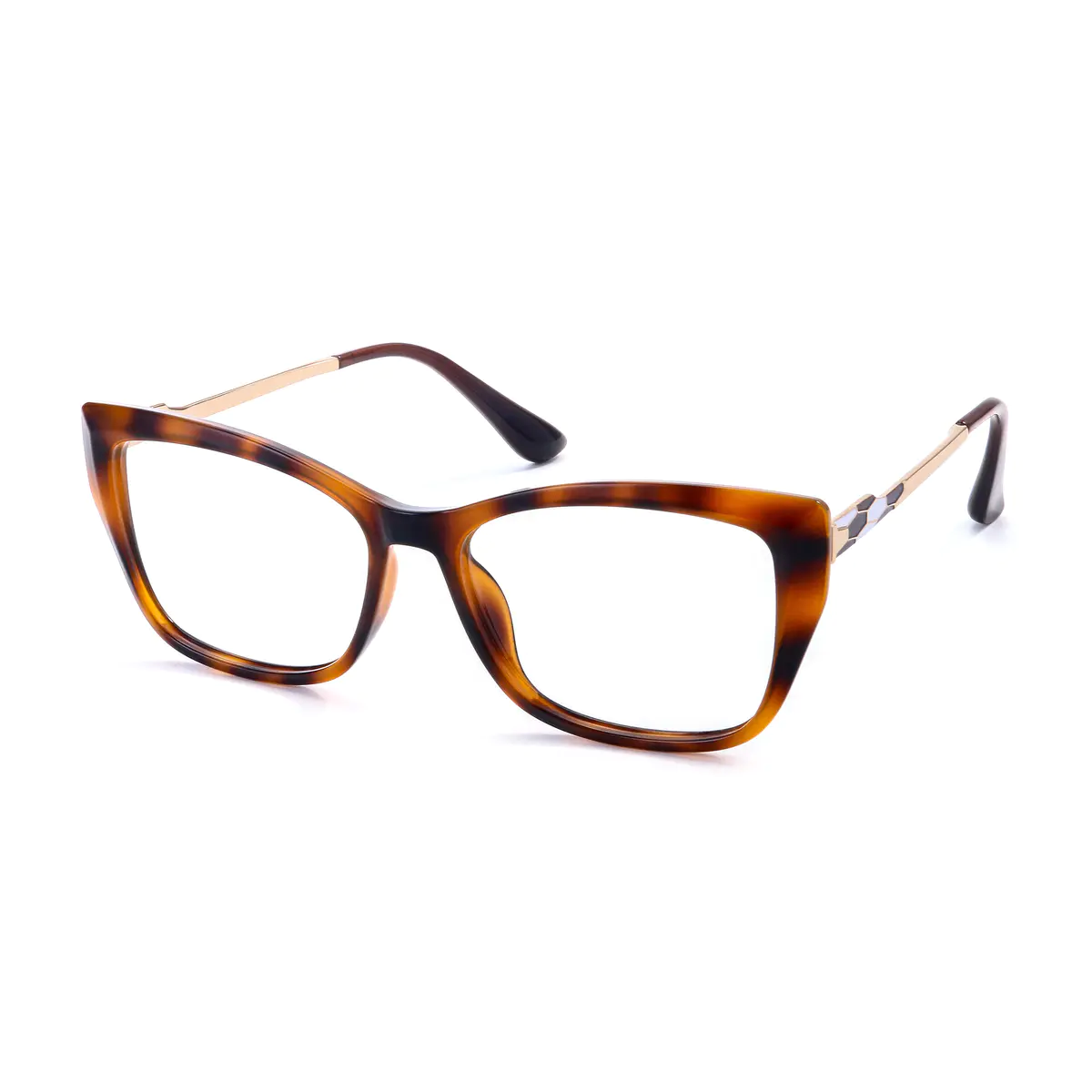 Square Tortoiseshell Eyeglasses