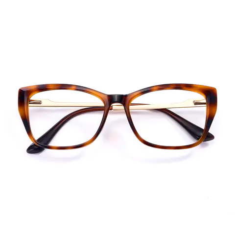 Square Tortoiseshell Eyeglasses