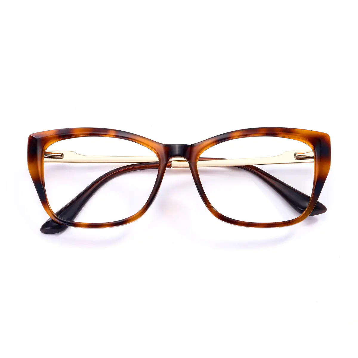 Square Tortoiseshell Eyeglasses
