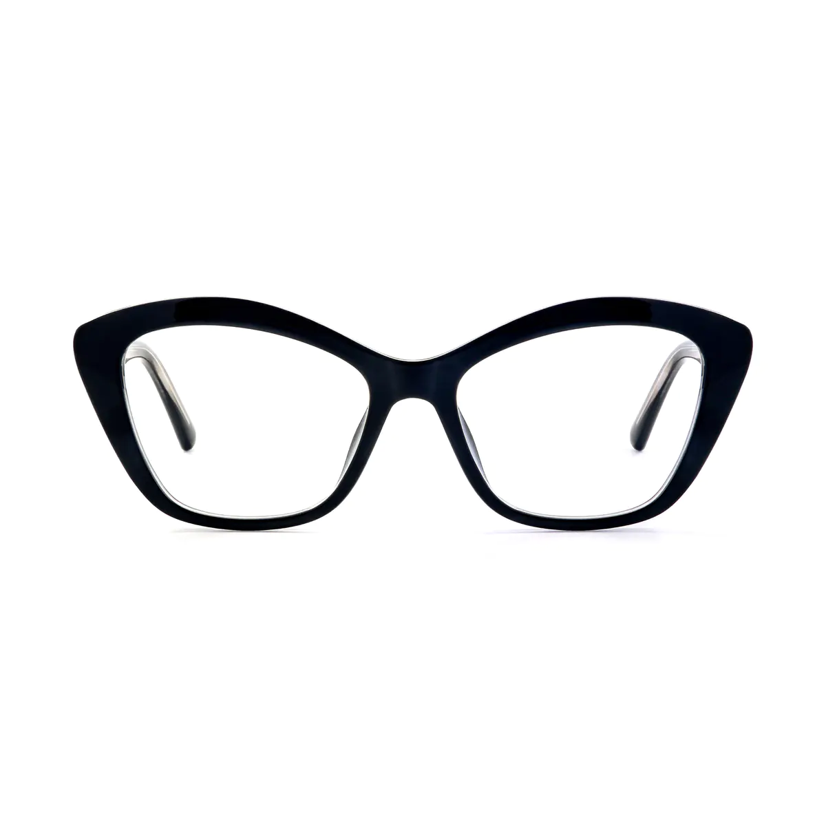 Geometric Black Eyeglasses