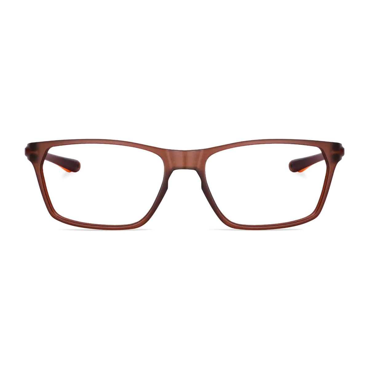 Rectangle Transparent Brown