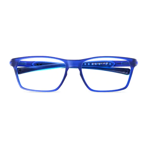 Rectangle Transparent Blue