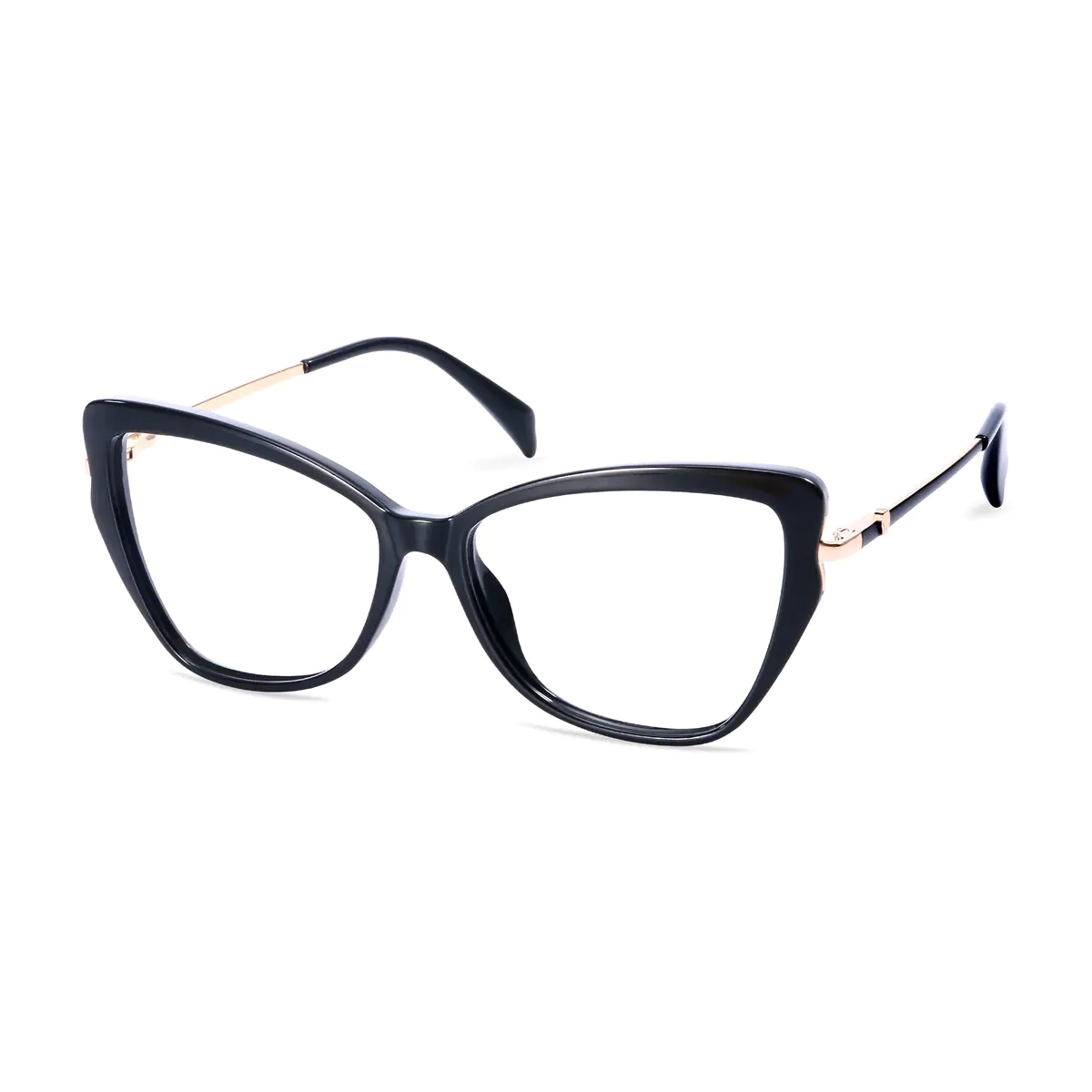 Cat-eye Black Eyeglasses