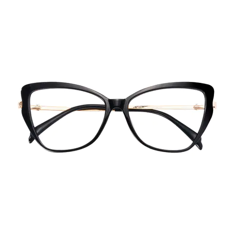 Cat-eye Black Eyeglasses