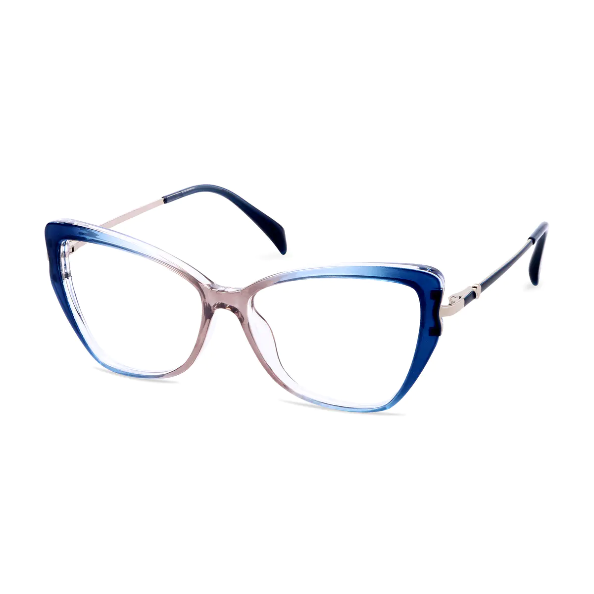 Cat-eye Gradient Blue