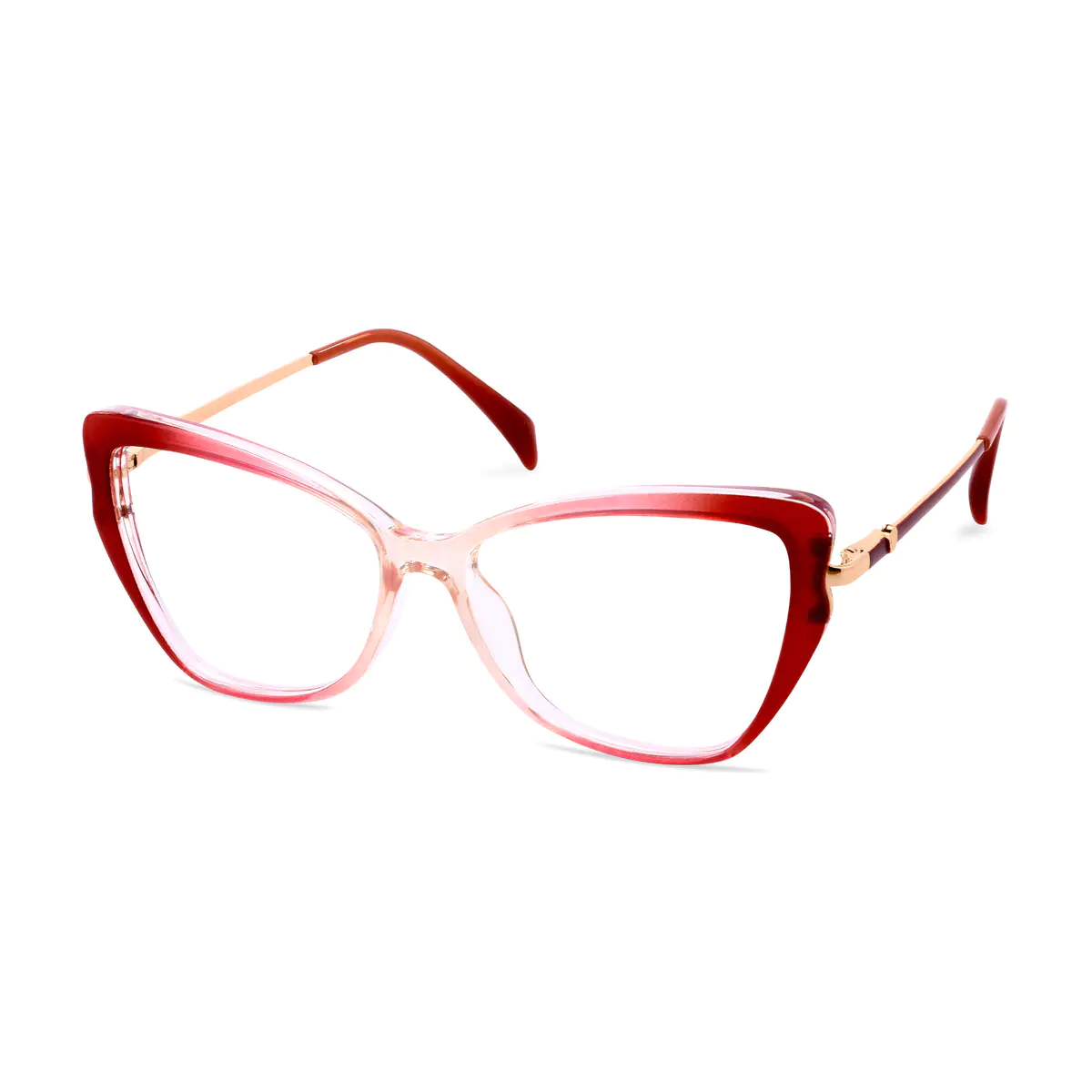 Cat-eye Gradient Red