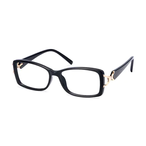 Rectangle Black Eyeglasses