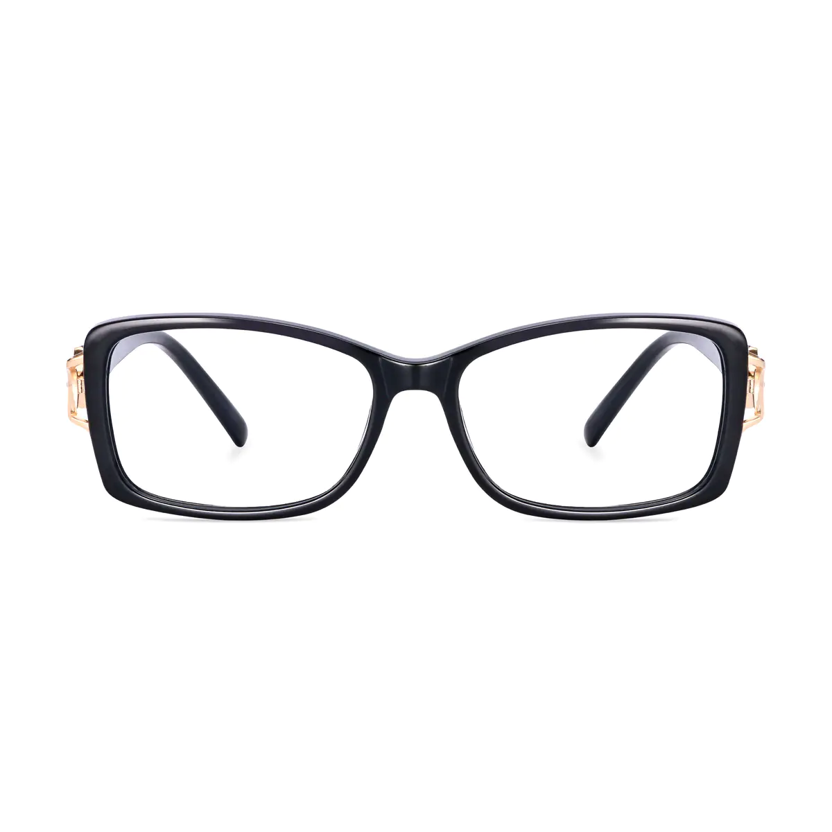 Rectangle Black Eyeglasses