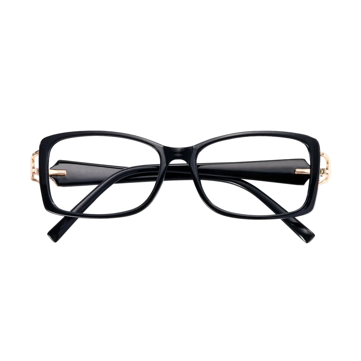 Rectangle Black Eyeglasses