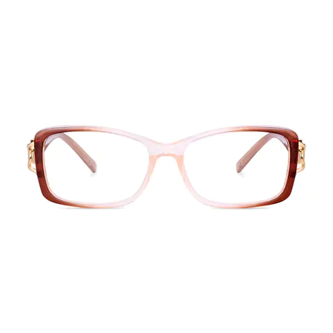 Rectangle Transparent Amber