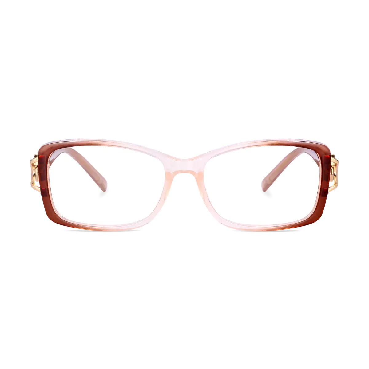 Rectangle Transparent Amber