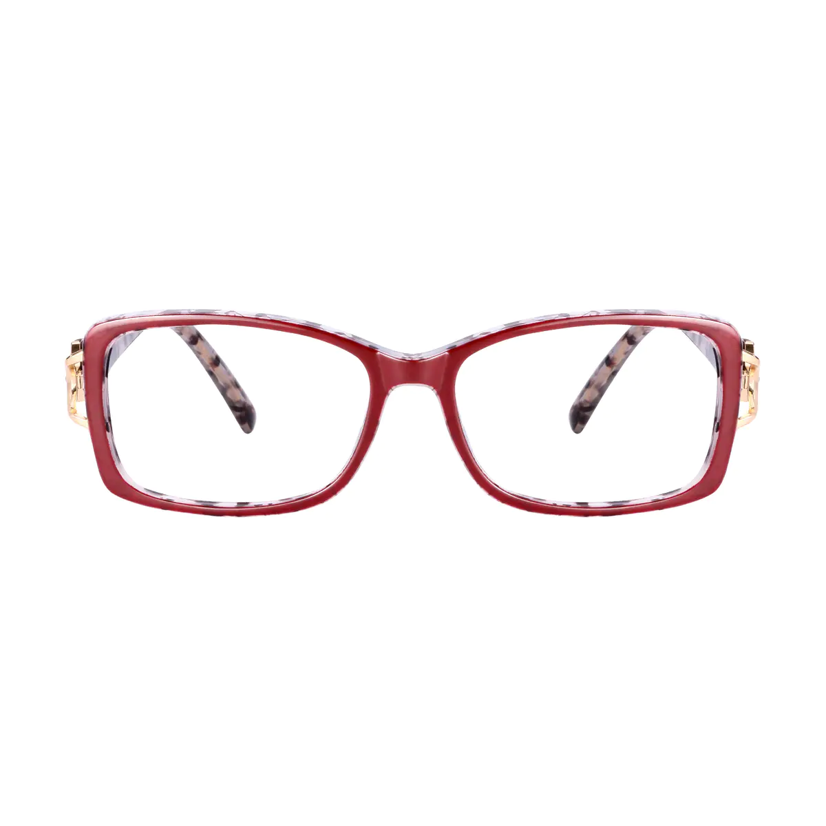 Rectangle Wine Eyeglasses