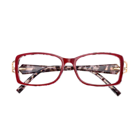 Rectangle Wine Eyeglasses