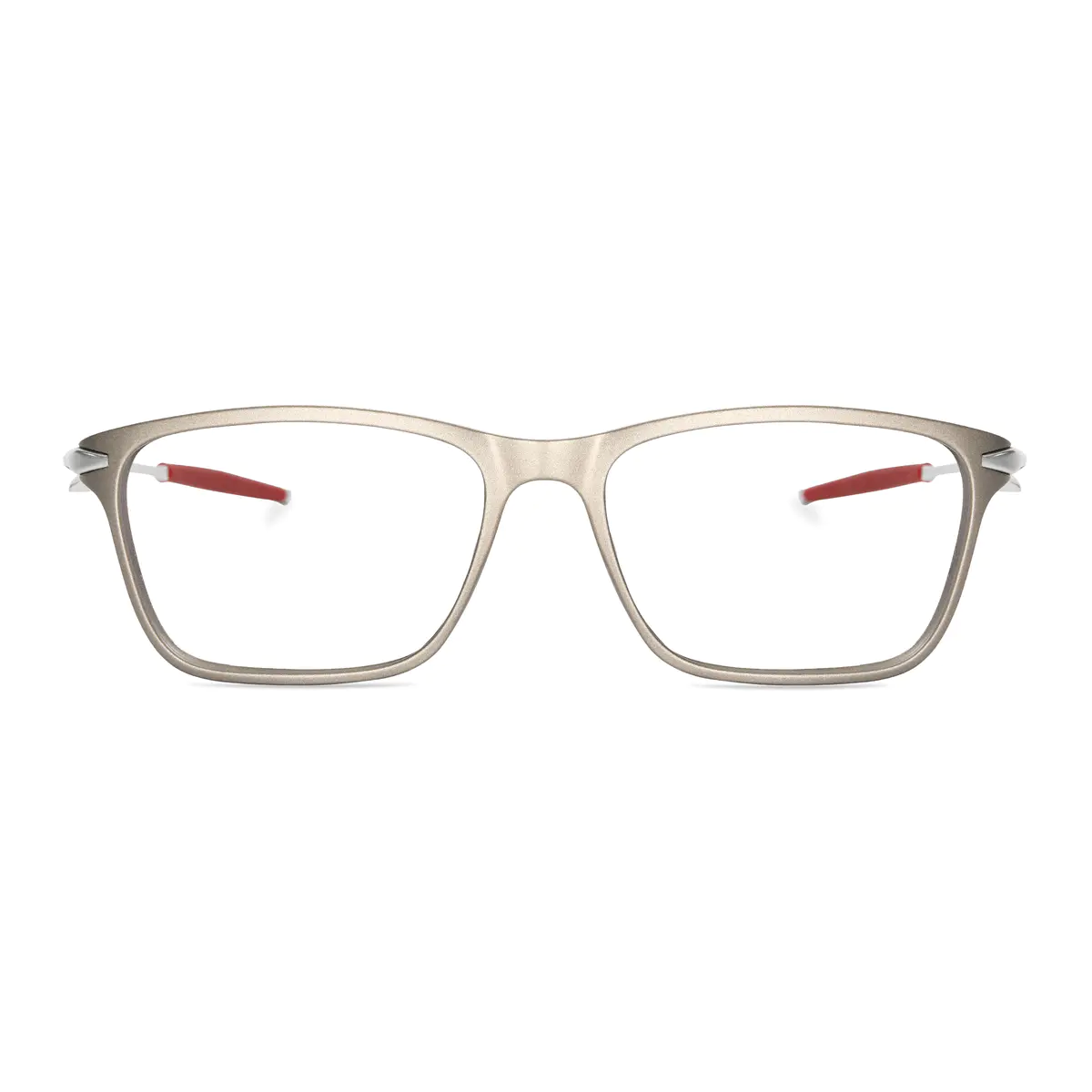 Rectangle Gray/Silver Eyeglasses