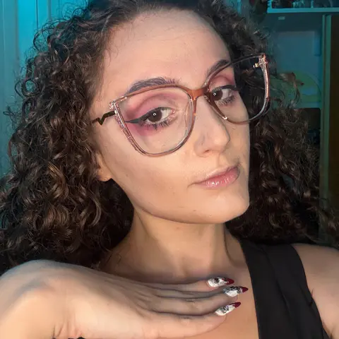 Oval Transparent Orange