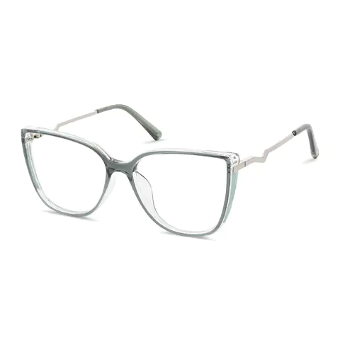 Oval Transparent Green
