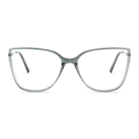 Oval Transparent Green