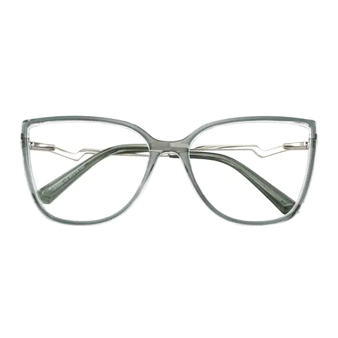 Oval Transparent Green