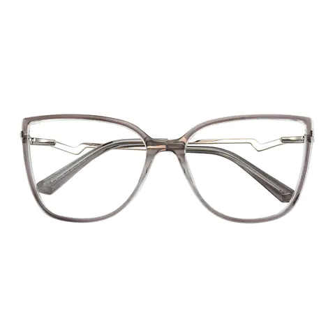 Oval Transparent Gray