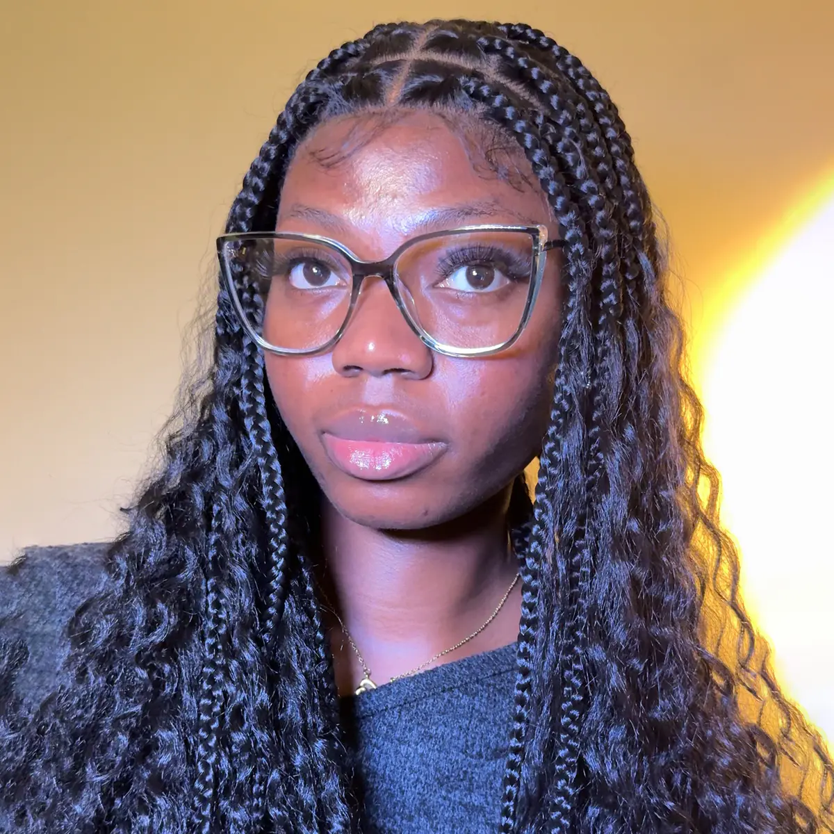 Oval Transparent Gray