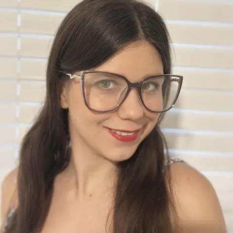 Oval Transparent Purple