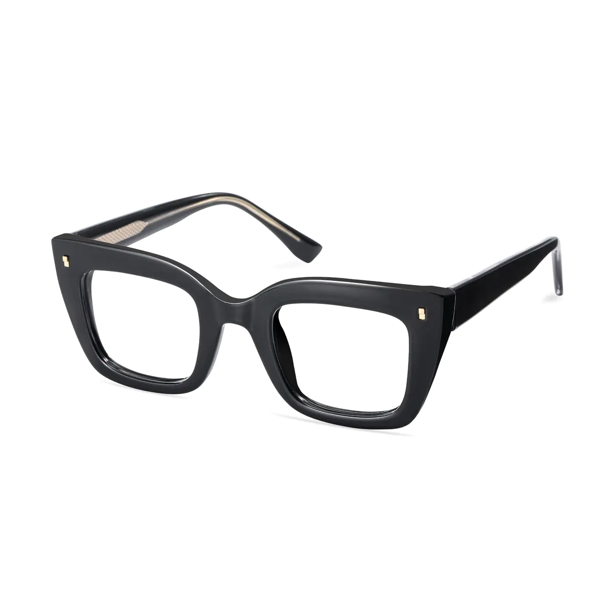 Cat-eye Black Eyeglasses