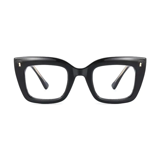 Cat-eye Black Eyeglasses