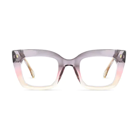 Cat-eye Transparent Gray