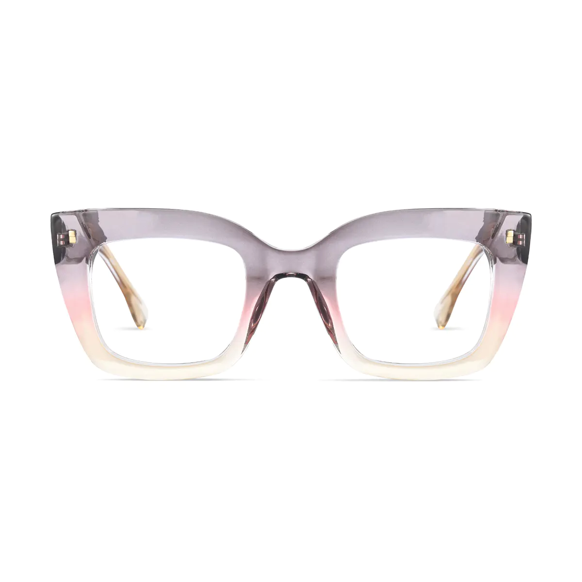 Cat-eye Transparent Gray