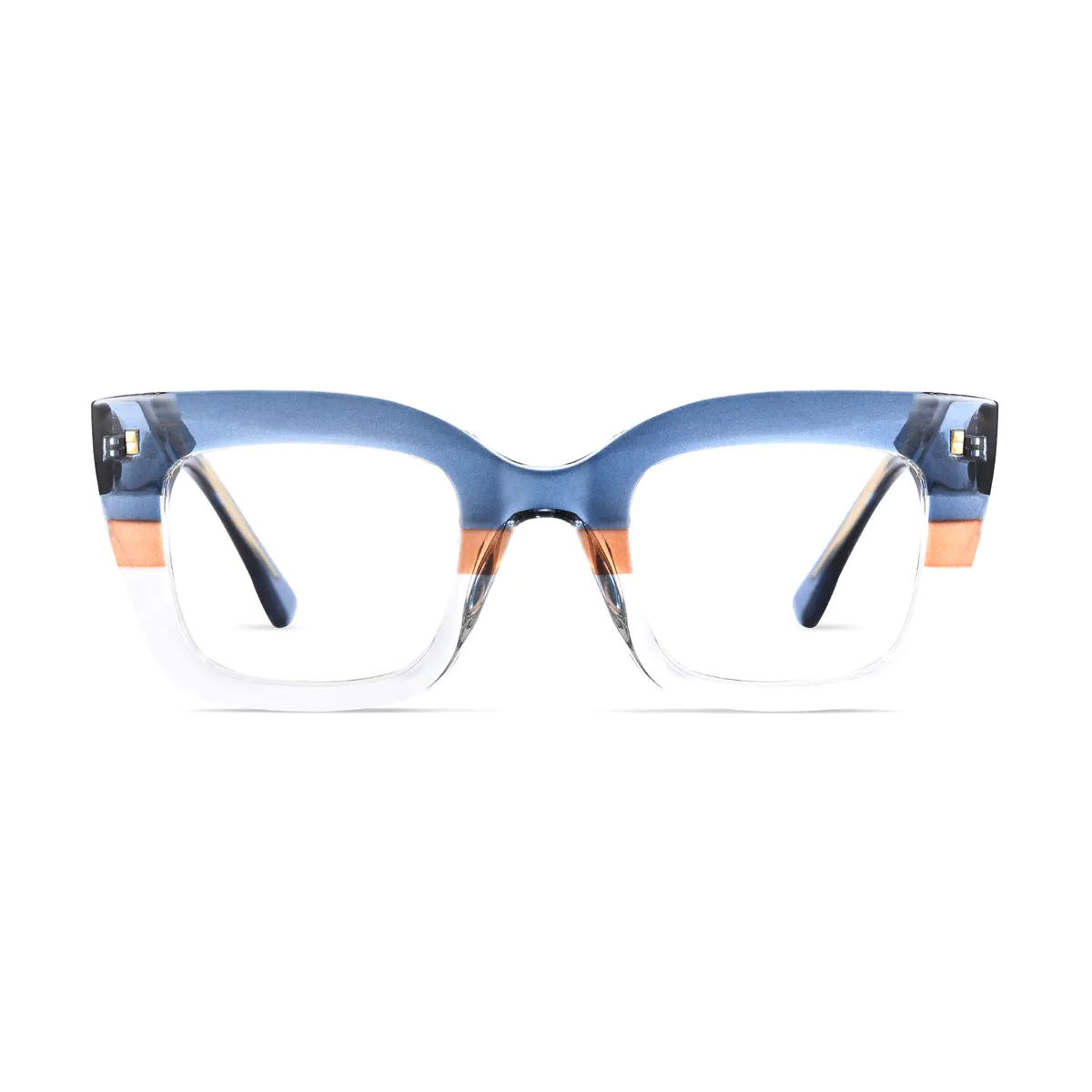 Cat-eye Transparent Blue