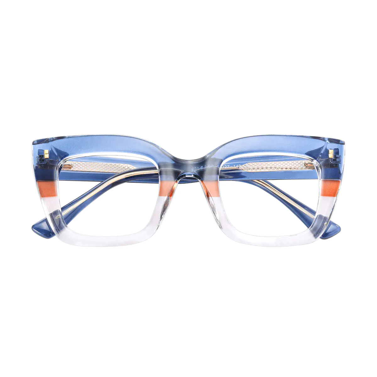 Cat-eye Transparent Blue
