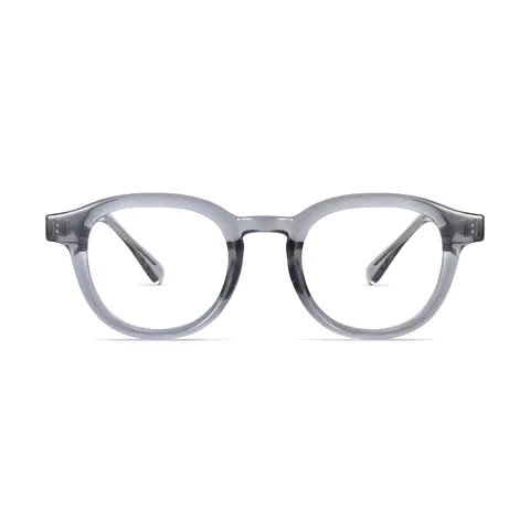 Oval Transparent Gray
