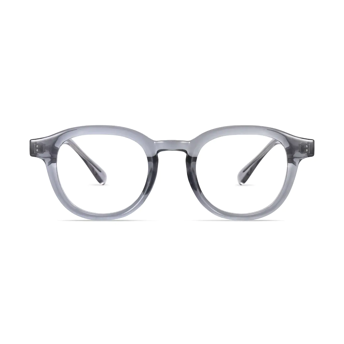 Oval Transparent Gray