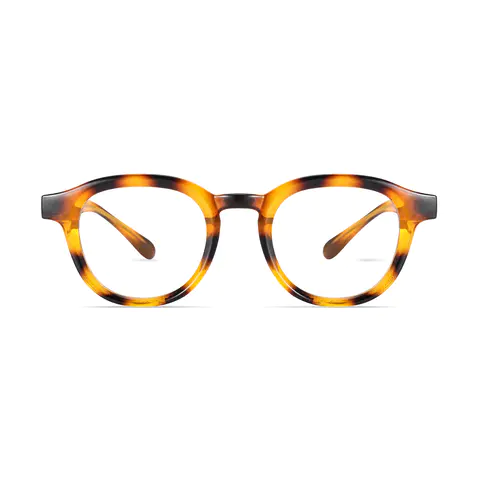 Oval Tortoiseshell Eyeglasses
