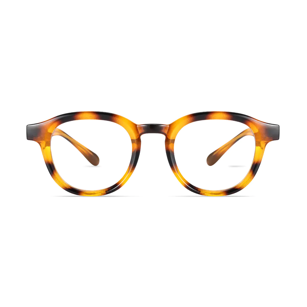Oval Tortoiseshell Eyeglasses